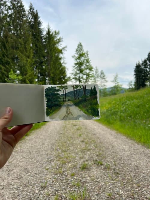 Art Print - Mountain View