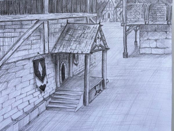 Majors Palace Entrance in Ebon