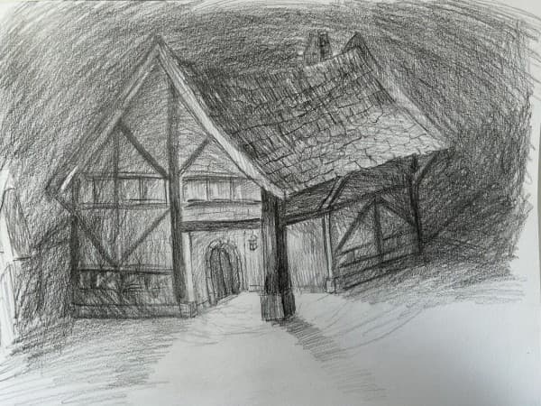 Guerran Architecture Sketch