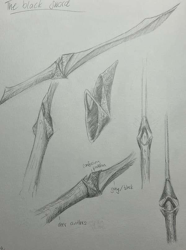 The grey Blade Concept Art